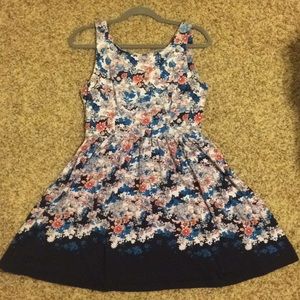 Lauren Conrad Fit and Flare Floral Dress